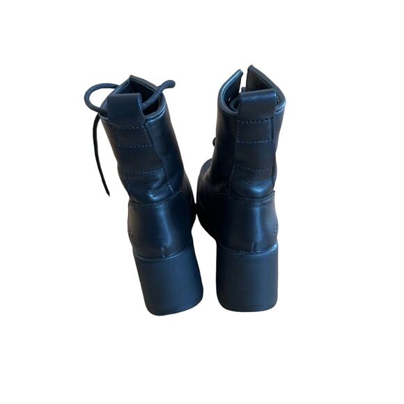 ROC Australia Pelham Platform Ankle Boots in Black - Picture 5 of 8